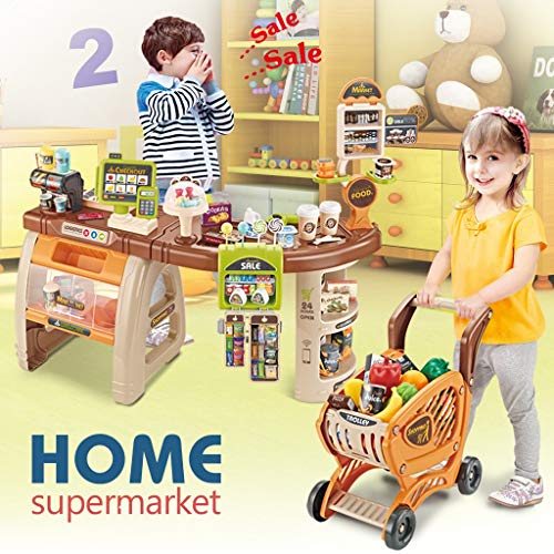 superstore playset with trolley
