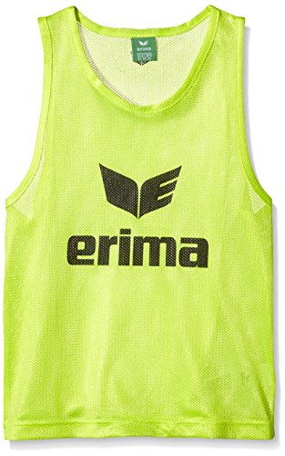 erima Peto Training Bib, Infantil, Amarillo neón, XS