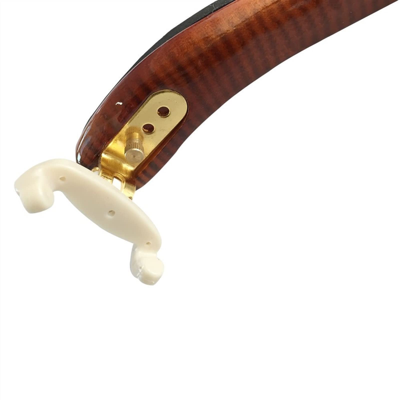 Streifen Ahornholz Violine Schulterstütze Einstellbar 4/4 3/4 1/2 1/4 1/8 Schulterpolster Geige Schulterstütze (Color : 1/2)