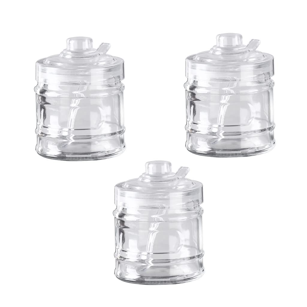 Dispenser per spezie in vetro per condimenti barattolo di sale per uso domestico Scatola per condimenti Set di contenitori per condimenti Set di barattoli per condimenti Barattolo per condimenti