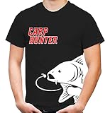  Carp Hunter T-Shirt  Angler  Karpfen  Angeln  Fishing  Fischen  Fun  M3 (XXL)