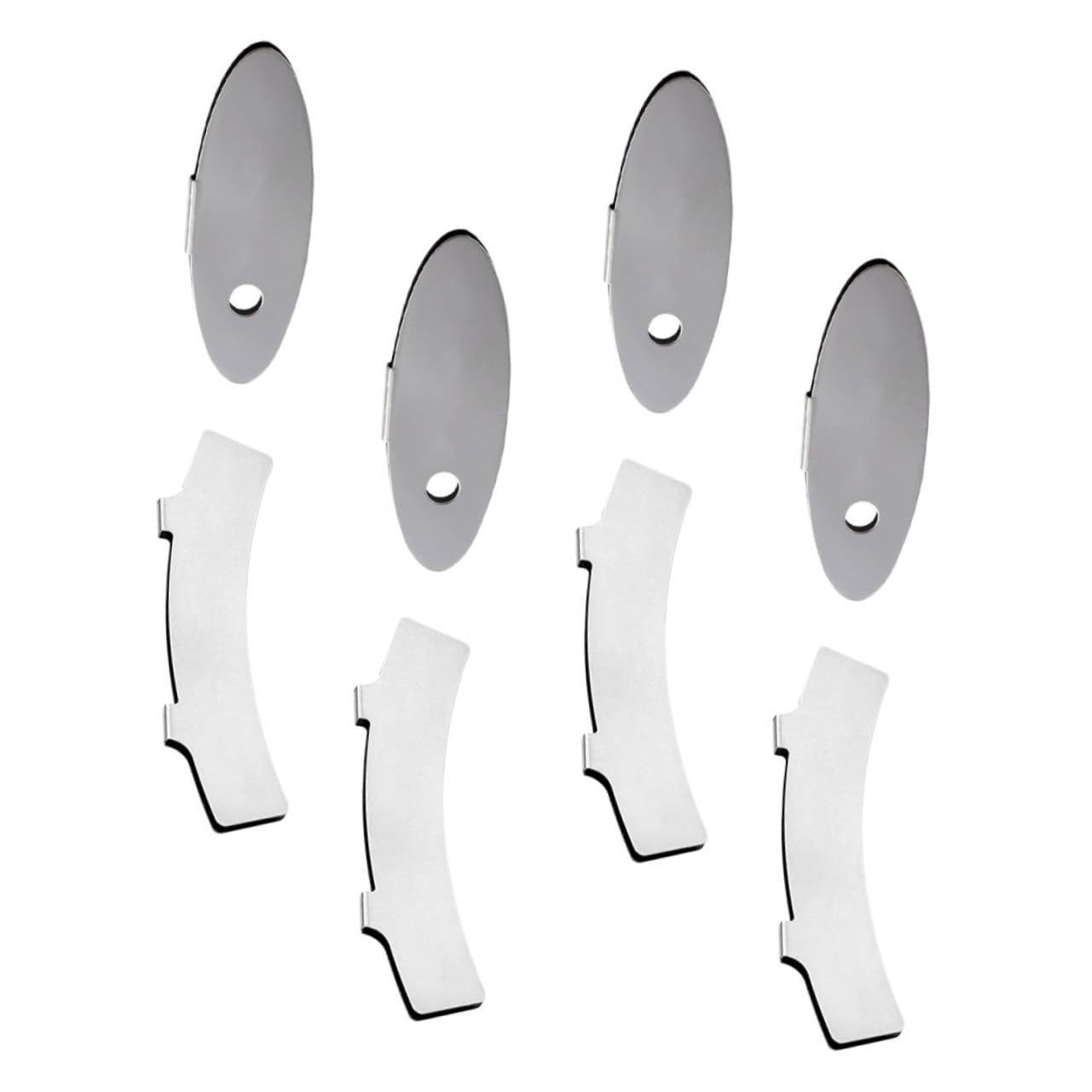 Gogogmee Compatible Disc Brake Pad 8pcs Bike Adjuster Cycling Accessory for Bicycle