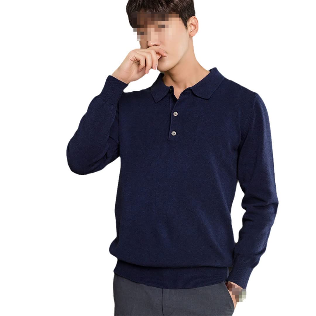Vogrtcc Męski sweter sweter z dzianiny sweter kaszmirowy sweter męski sweter top, 5, M