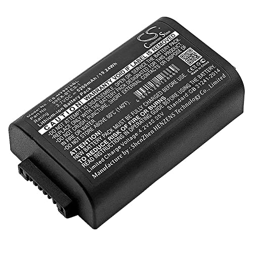 CS-HY9910BL Batteria 5200mAh compatibile con Dolphin 99EX 99EX-BTEC 99EXhc 99GX per Honeywell 99GX 99EX sostituisce 99EX-BTEC-1 99EX-BTES-1