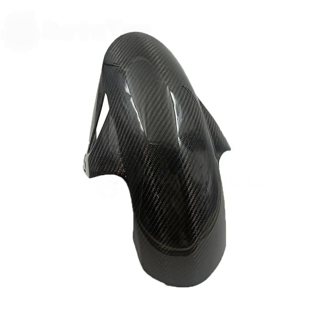 Koło przedłużenie błotnika Prawdziwy przedni błotnik motocykla osłona błotnika pasuje do BMW F900R F900XR S1000RR S1000XR S1000R HP4 2019-2023 Carbon Motocykl przedni błotnik(Unpainted)
