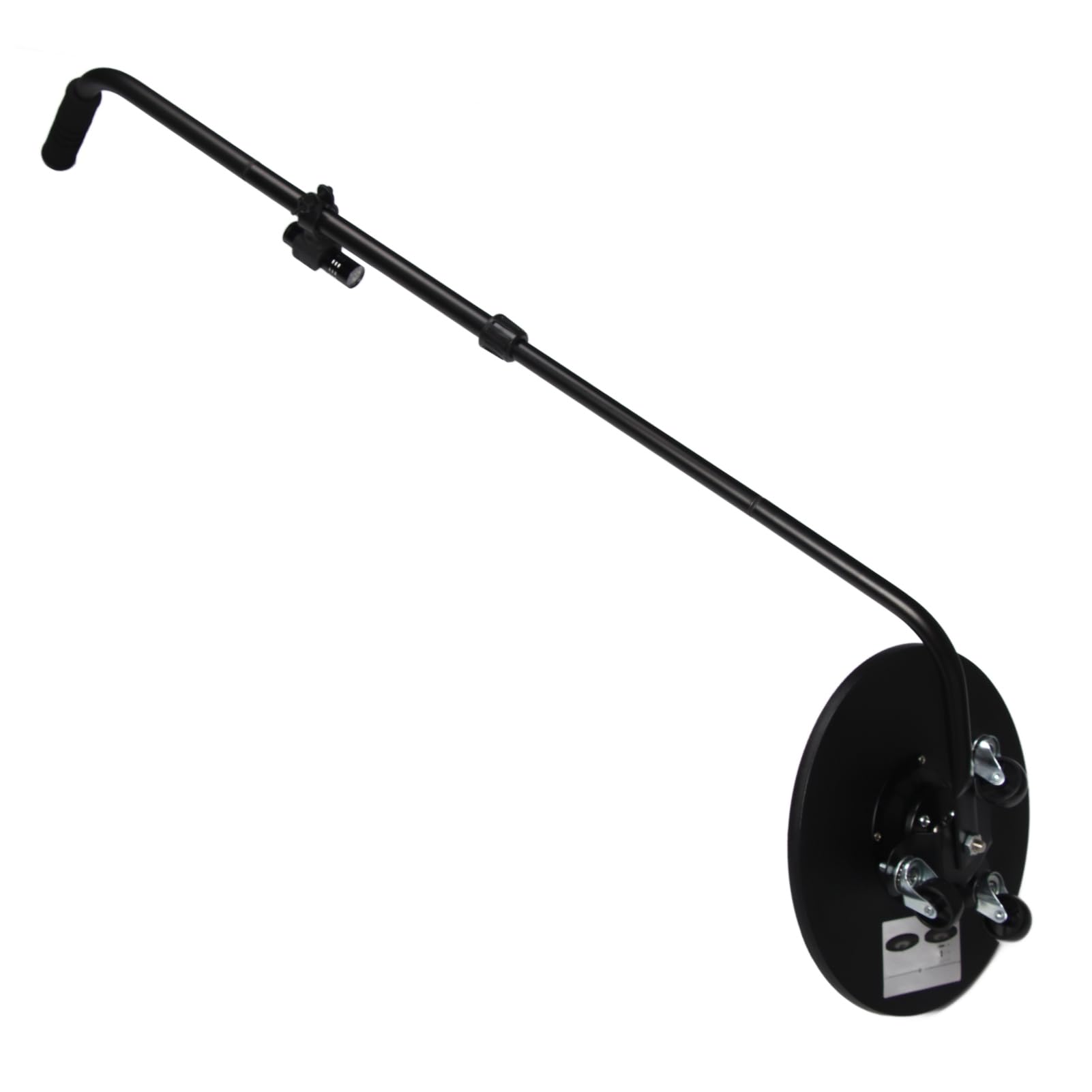 Cocoarm Espejo de Inspección Debajo del Automóvil con Luz LED Espejo de Seguridad Convexo Acrílico Telescópico de ángulo Ajustable de 12 Pulgadas 35.4 a 47.2 Pulgadas para Puntos de Control Aduanero