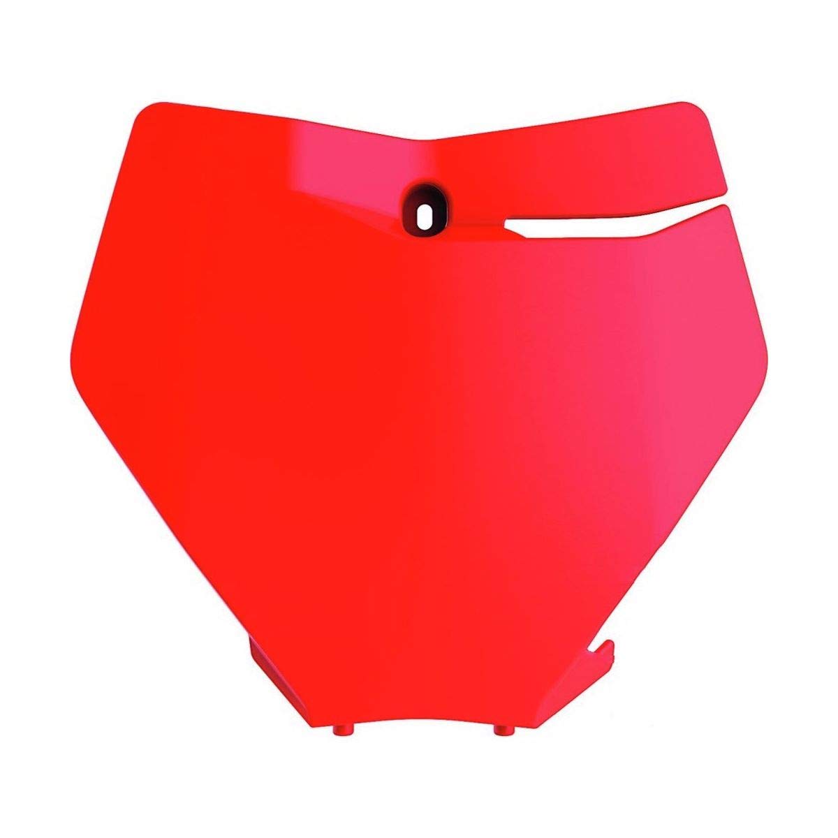 Polisport 8666400006 - Tabella Portanumero Replica Oem Realizzata In Plastica Lucida Resistente E Durevole Compatibile Con Le Moto Ktm In Colore Arancia Fluor - 4