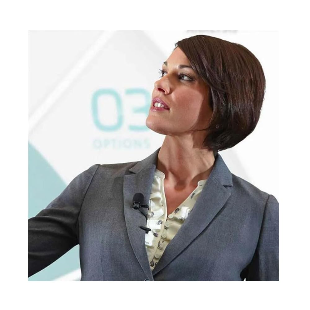 Shure MX185 - Microfono lavalier/bavero con microfono a filo nero, microfono lavalier/bavero, -35 dB, 50 – 17000 Hz, cardioide, cablato, XLR-3
