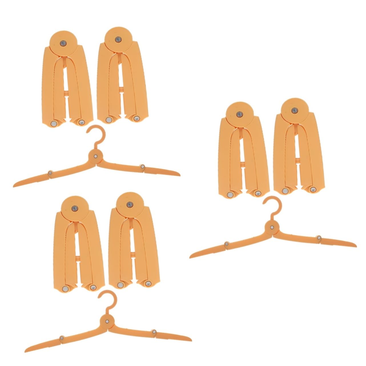 Alipis 9pezzi Appendini Pieghevoli Multifunzione Per Asciugatura Accessori Da Viaggio Leggeri e Compatti Per Abbigliamento e Calze Per Campeggio e Uso Quotidiano