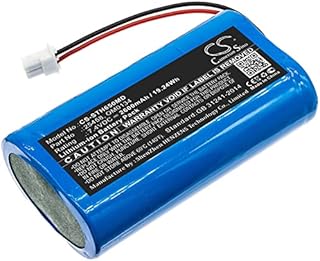 LIONX Battery for SurgiTel Eclipse EHL65 EHL-65 Odyssey Analog 25458 OM0134 2600mAh / 19.24Wh