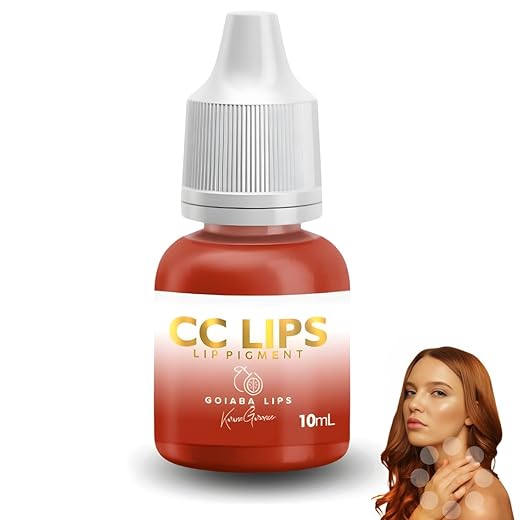 Pigmento Goiaba Lips para Micropigmentação Labial CC LIPS 10 mL