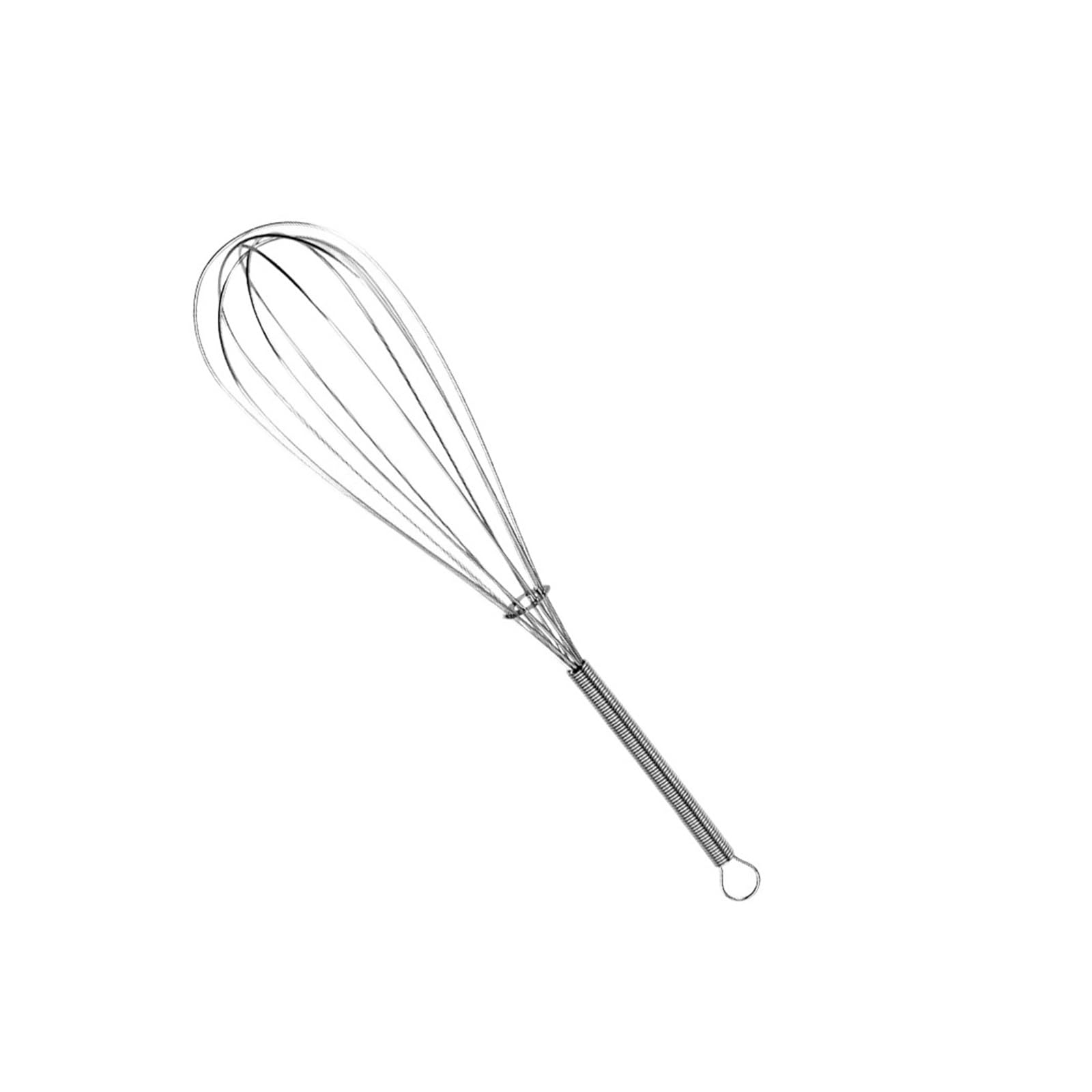 1pcs Stainless Steel Small Egg Beater, Handheld Stirrer, Household Baking Cream Egg Stirrer, 13.5cm, 18cm, 20.5cm, 30cm Long Mixing Rod Size Optional(30cm)