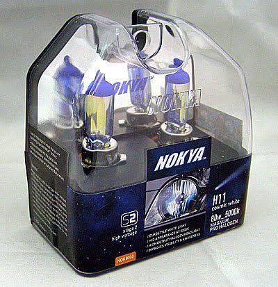 Nokya Magnum Cosmic White H11 Headlight Bulb 5000K