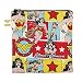Bumkins DC Comics Reusable Snack Bag Large, Wonder Woman