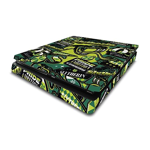 Autocollant Harry Potter PS4 Slim pour transformer votre espace de jeu aux couleurs de Slytherin