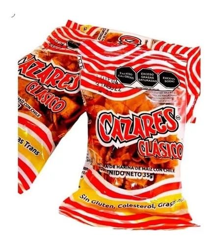 Cazares – legendary hot Mexican corn based chips without trans fats