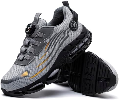 Dajingkj Veiligheidsschoenen voor dames, lichte werkschoenen met stalen