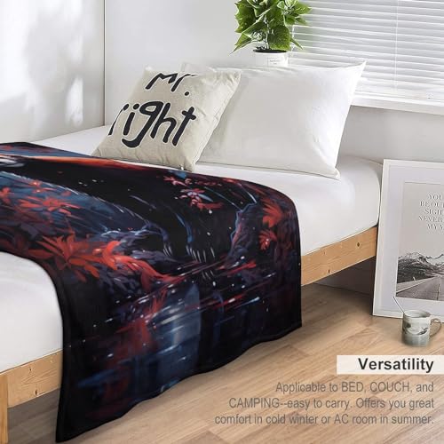 Couverture ours en flannel premium à impression numérique HD