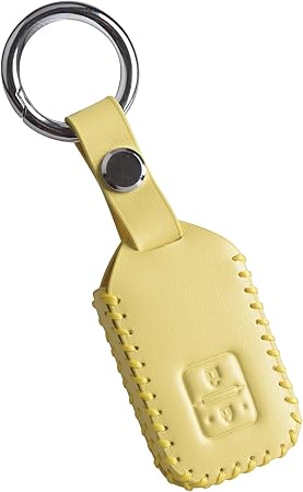 Amazon スズキキーケース Suzukiキーホルダー スズキ新型スイフト ワゴンr スティングレー ジムニー シエラ クロスビー Xbee 新型ハスラー スマートキーケース キーカバー 本革キーホルダーレディース かわい イエロー キーケース キーホルダー 車 バイク