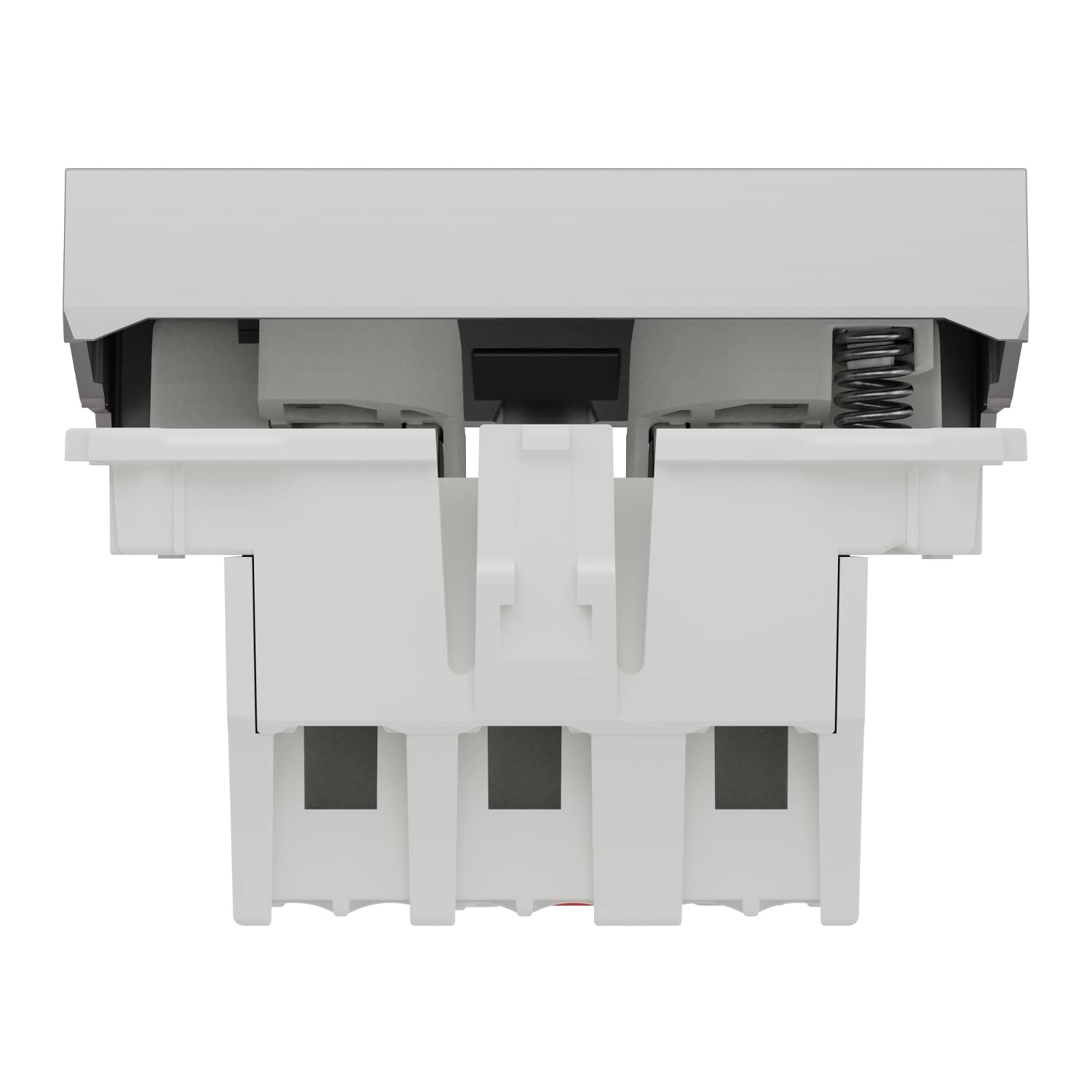 Interrupteur Poussoir Schneider UNICA Alu – NU320630, Occasion