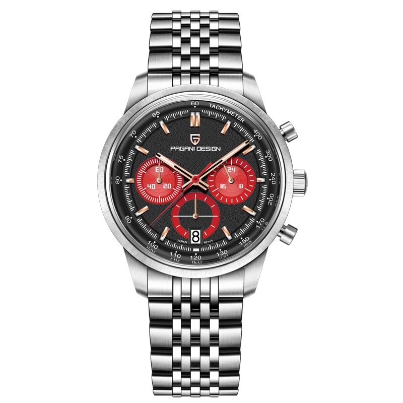 Montre chronographe pour homme chic et décontractée Pagani Design 1827 sport casual
