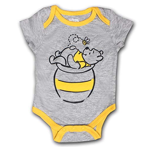 Winnie The Pooh 3 Pack Jogger, Onesie and Bib Set, Sleepwear Bodysuit