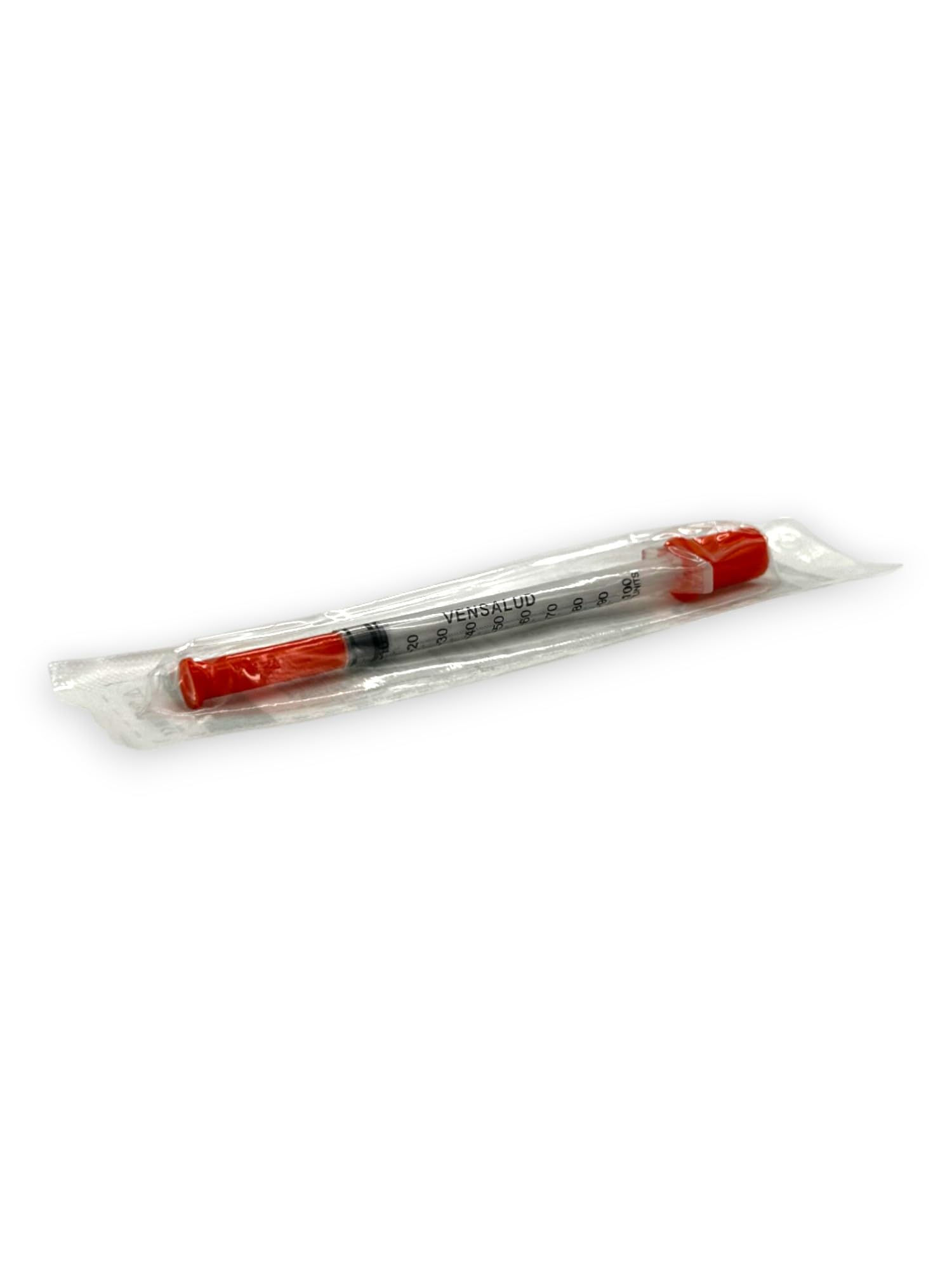 VENSALUD Lot de 100 outils de mesure de 0,5 ml, sans latex, cône Luer central, usage vétérinaire, laboratoire, alimentation pour animaux de compagnie 30 g x 5/16 mm Précision des doses