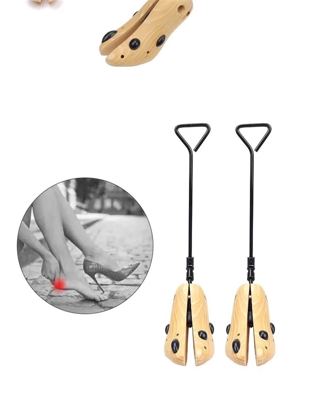 Shoe Tree 1 Uds. De zapatos, botas de árbol que mantienen la forma, expansor de zapatos anchos de madera, extensor de estiramiento, calzado que dura, ensanchador de zapatos for mujer Hormas De Zapato