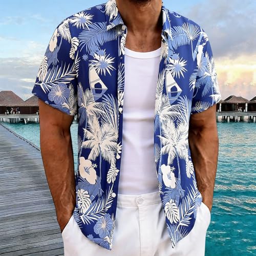 Shirt Chemise Homme Manche Longue Été Tee Chic Button Down Casual