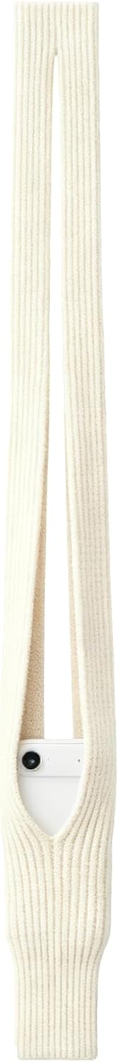 3D Knitted Phone Pocket,Premium Crossbody Purse Bag,Phone Pouch Sleeves Carring Styles-Long&Short Set-Black