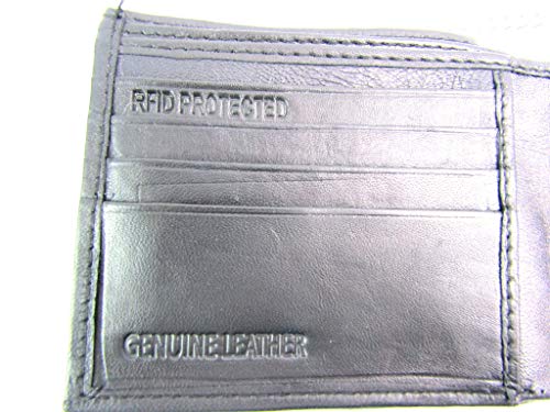 The Leather Emporium Men's Chain Wallet Coin Pouch Credit Card Holder4