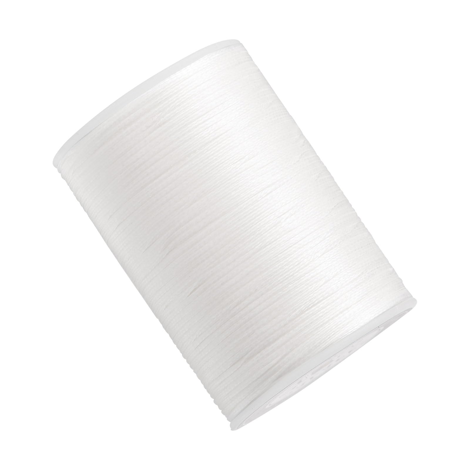 CoCud Leather Sewing Threads, 98 Yards 150D/0.8mm Thread, Polyester Stitching Thread White - (Applications: for Sewing Leather Craft)