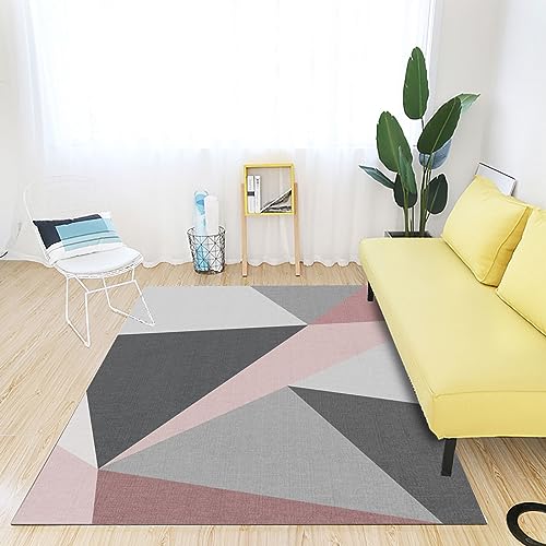 Tappeto Rettangolo Morbido 200 X 250 CMgrigio rosa...