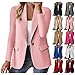 Womens Blazers for Work Casual Trendy Business Casual Jackets Open Front Cardigan Jacket Work Office Blazer Outwear