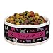 GiftsForYouNow All Breeds Personalized Pet Food Bowl, Pink