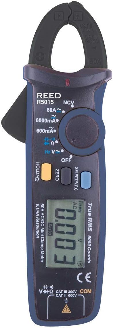 REED Instruments R5015 True RMS mA Clamp Meter