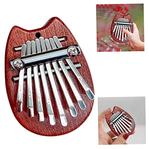 Rachlicy Piano Thumb Mini Piano Finger 8 Keys Kalimba Wooden Mini Piano Portable Finger Piano Musical Instrument pour… - Les Beatles, Paul McCartney, John Lennon, RIngo Starr, George Harrison Rachlicy Piano Thumb Mini Piano Finger 8 Keys Kalimba Wooden Mini Piano Portable Finger Piano Musical Instrument pour… – Image 4