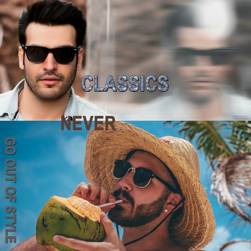 Image of Joopin Square Sunglasses Polarized UV400 Designer Sun Glasses Men Women
