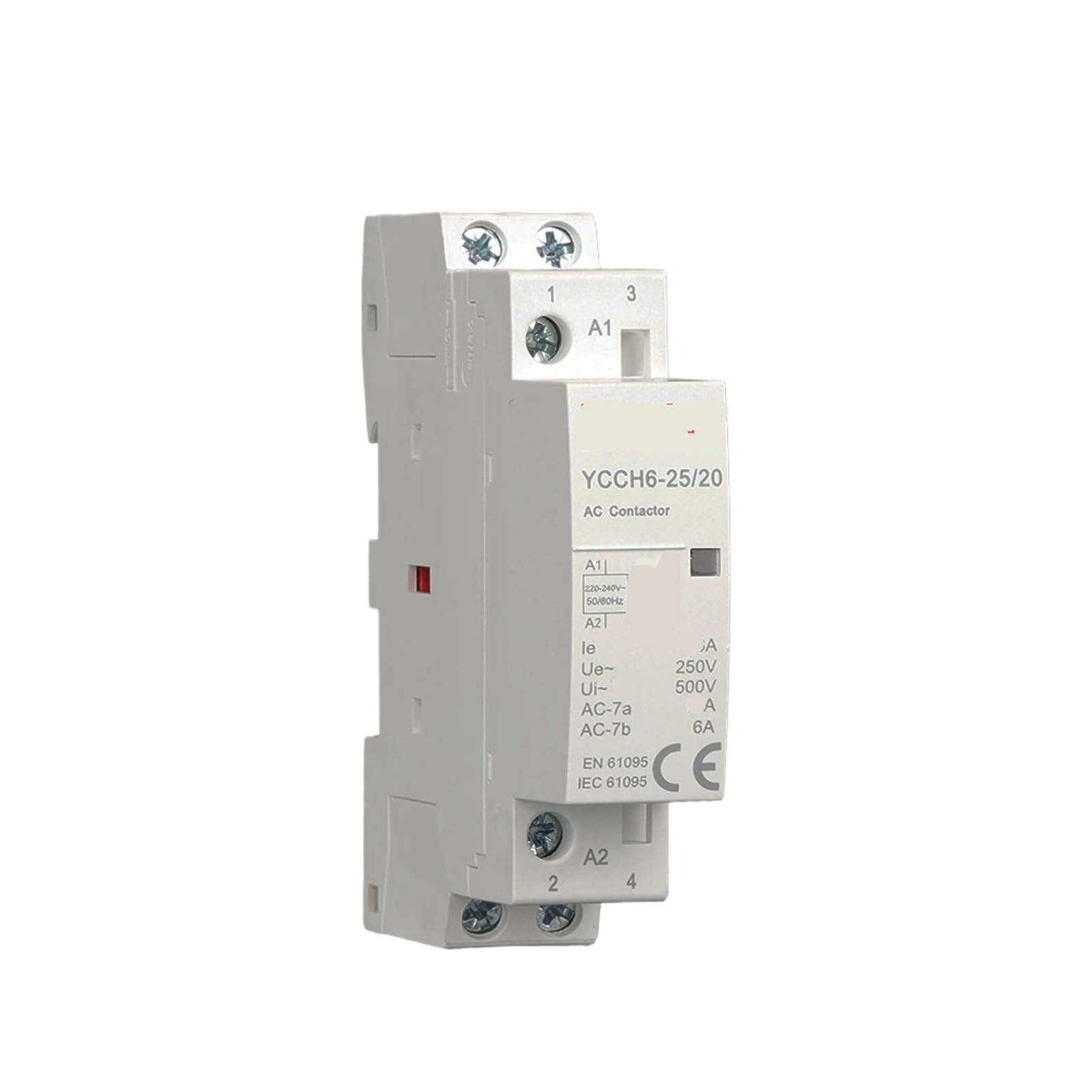 Contacteur modulaire 230V 50/60HZ avec isolation électrique renforcée