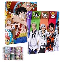 2 Pcs One Pie-Ce Album De Cartes à Collectionner, Album à Collectionner pour Pokemon, Album De Cartes Capacité Maximale 480 Cartes 30 Pages par 4 Poches, pour Collectionneurs De Cartes