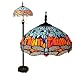 Produktbild Gweat 16-Zoll-Tiffany Dragonfly Europäischen Retro Wohnzimmer Schlafzimmer Villa Bar Study Klassische Persönlichkeit Colored Glass Dekorative Stehleuchte