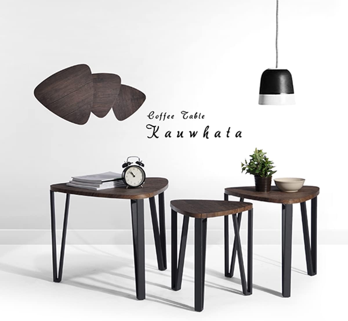 Modern Nesting-Tables,Living Room Coffee Table Sets of 3,Stacking End Side Tables,Nightstands Vintage Night Tables for Bedroom Home Office