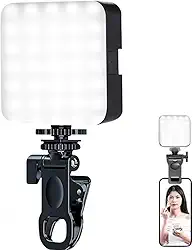 Iluminação Vídeo Selfie Luz de Preenchimento LED 6000K com Clipe Ajustável para Fotos TikTok Youtube Ring Light Celular Notebook Computador Tablet 49 LEDS