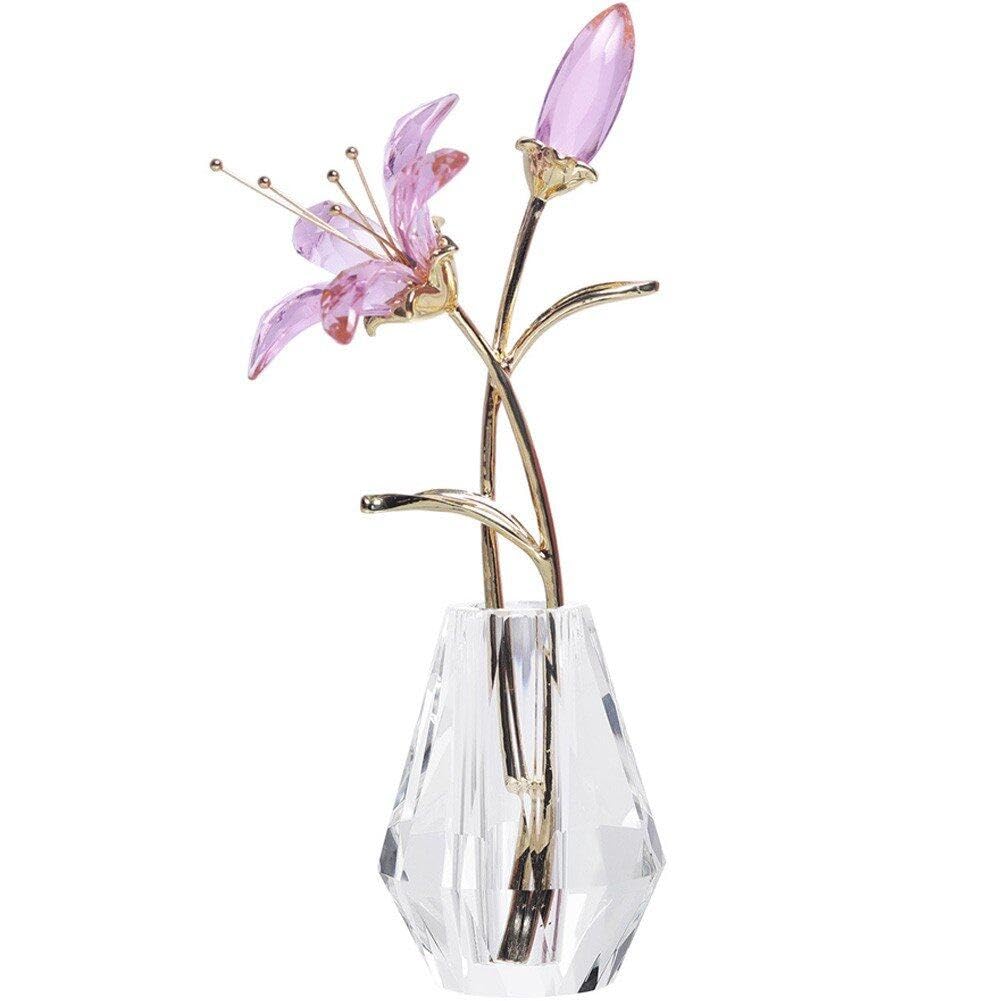 Fleur en cristal décorative | Sublimez vos centres de table et fêtes de famille