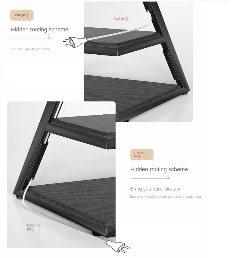 Soporte móvil universal para TV de 32 a 65 pulgadas miniatura 5