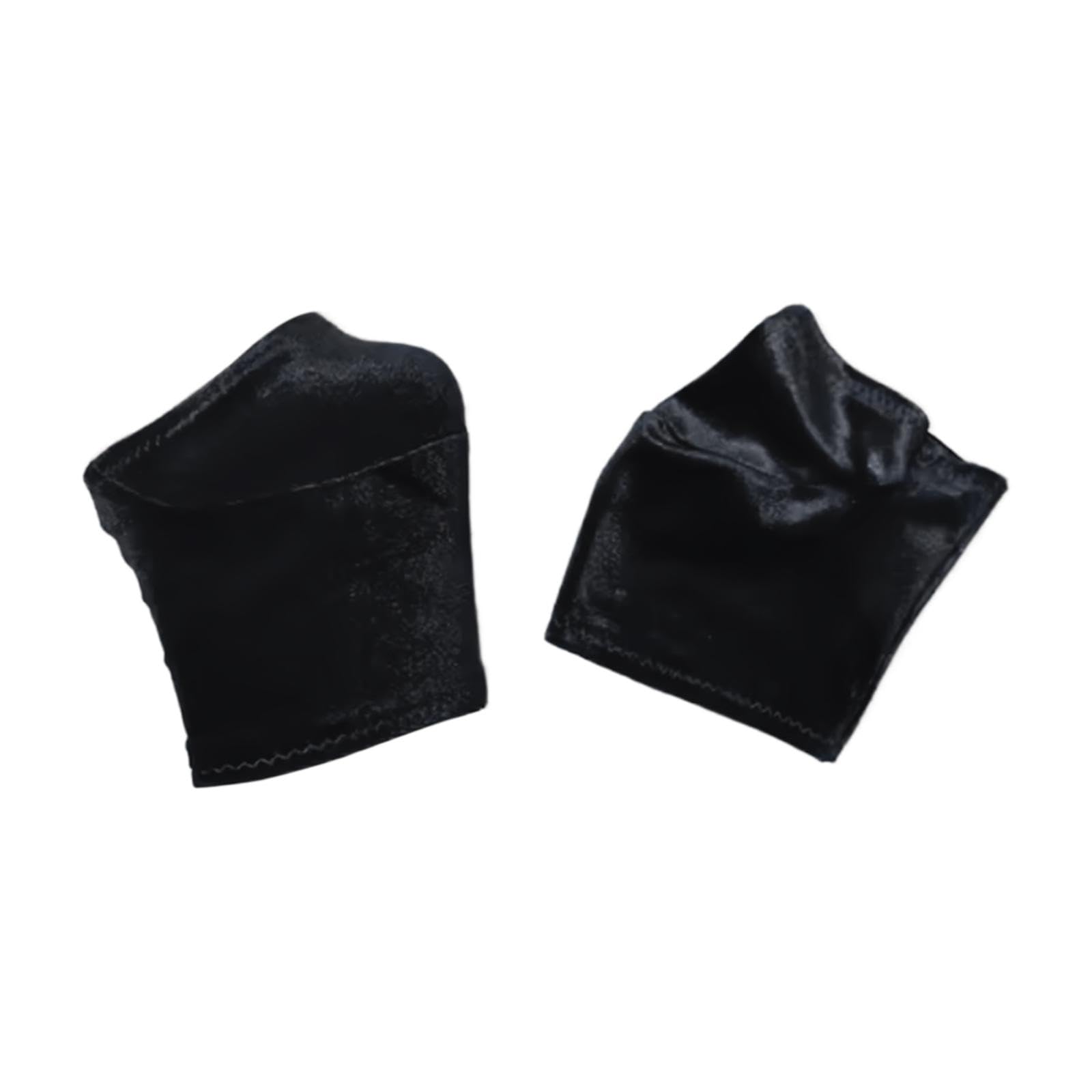 2 Copriscarpe in Velluto Antigraffio per Pole Dance, Resistenti All'usura E Antiscivolo, Adatti per Accessori di Danza, Black L