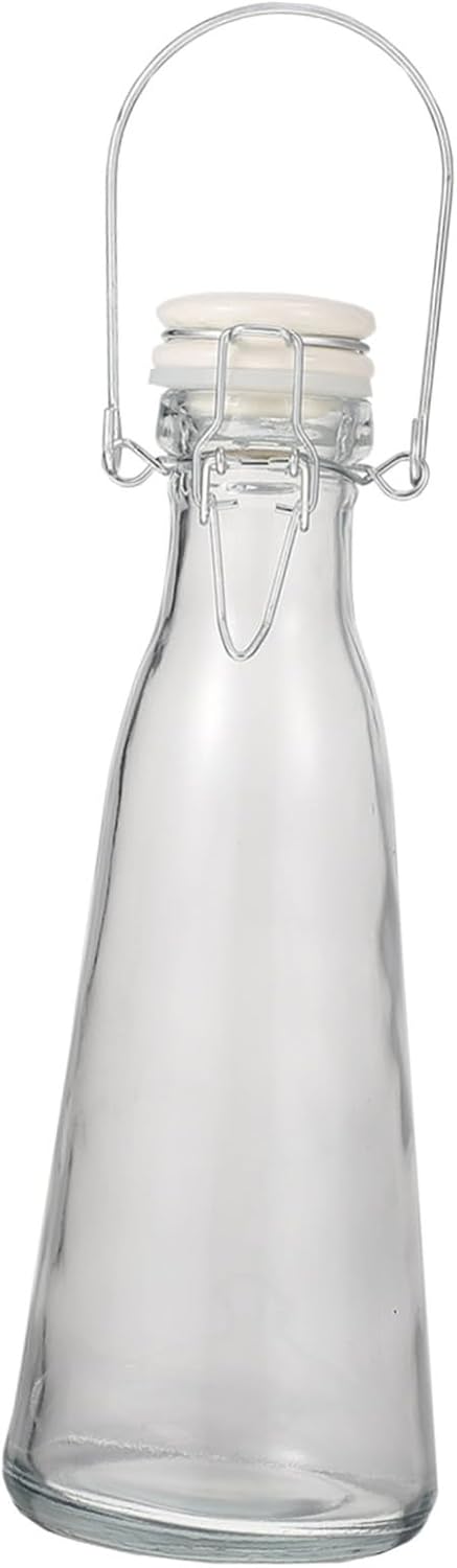 2pcs Glass Smoothie Bottle Carafe Lids Juice Container Leakproof Milk Bottle Caps Water Material Reusable High Temp Resistance