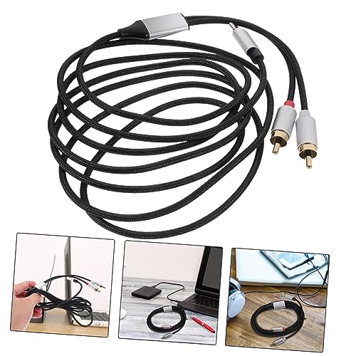 Cable tipo C a RCA OFFSCH con nylon para equipos de audio 2