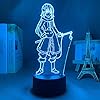 Tempest, Rimuru LED-licht voor kinderen slaapkamer decoratie nachtlampje verjaardagscadeau kamer bureau acryl 3D lamp…
