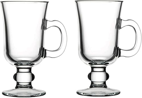 Pasabahce 55141 tazza per caffè irlandese, punch, vin brulé, cioccolata calda, set da 2